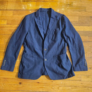 Scalpers Men's Navy Sport Coat Standard 52R